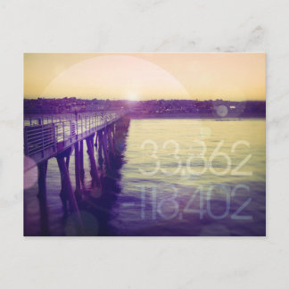 Hermosa Beach, Kalifornien Postkarte
