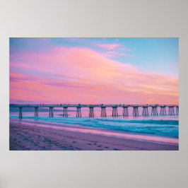 HERMOSA BEACH, KALIFORNIEN, USA POSTER