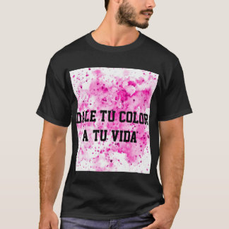 Hermosa camiseta decorada T-Shirt