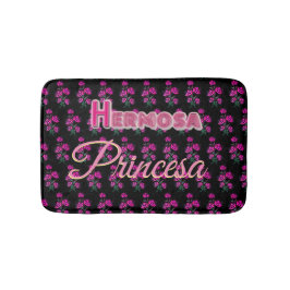 Hermosa princesa badematte