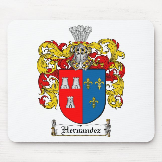 HERNANDEZ-FAMILIENWAPPEN - HERNANDEZ-WAPPEN MOUSEPAD (Vorne)