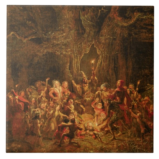 Hernes Eiche "von den fröhlichen Ehefrauen von Fliese (Vorderseite)