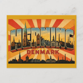 Herning Dänemark Moderne Kunst Postkarte