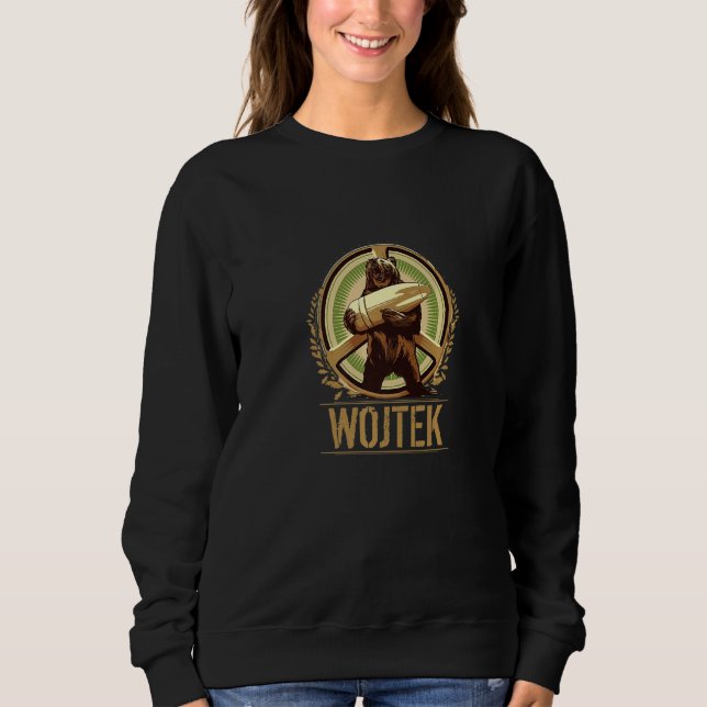 Hero Bear Short Sleeve Wojtek Sweatshirt (Vorderseite)