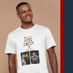 Hero Daddy Vatertag 2 FotoCollage T-Shirt<br><div class="desc">Du bist mein Held Daddy's Day 2 Foto Collage T - Shirt. Personalisierter T - Shirt für einen Vater. Fügen Sie 2 Fotos und Ihre Namen hinzu. Du kannst Papa zu Papa wechseln, Papa, Papa... . Perfektes Geschenk für einen Vater an einem Vatertag, Geburtstag oder Weihnachten und es ist ein...</div>