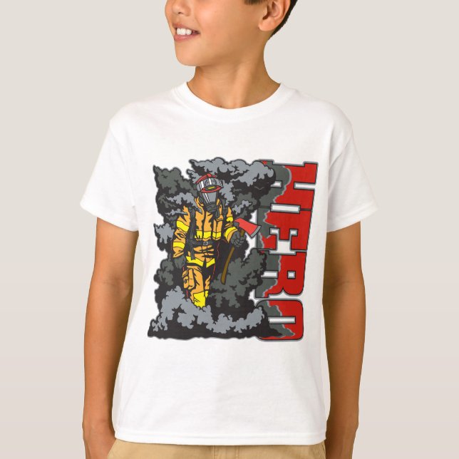 HERO Firefighter T-Shirt (Vorderseite)