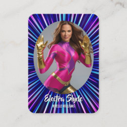 Hero Glow Foto Coscards Cosplay-Karten Visitenkarte
