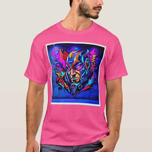 Hero Graffiti Burst T-Shirt (Vorderseite)