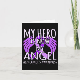 Hero ist jetzt mein Engel Heimerheimer's Awareness Karte