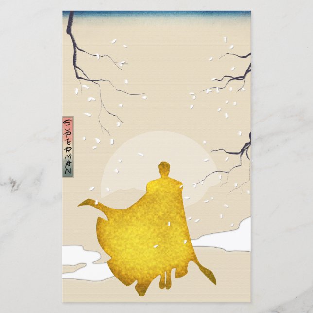 Hero, japanisches Art Paper Sheet (Vorderseite)