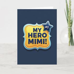 Hero Mimi Emblem Muttertagskarte Karte