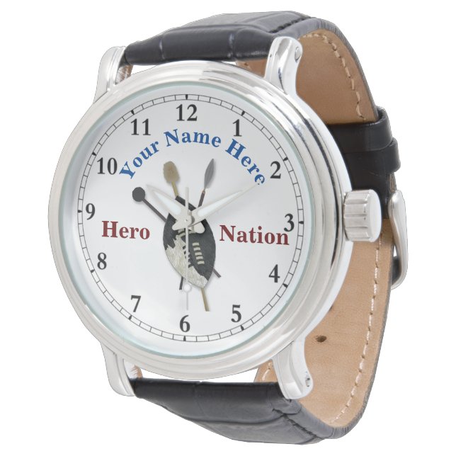 Hero Nation Watch Armbanduhr (Schrägansicht)