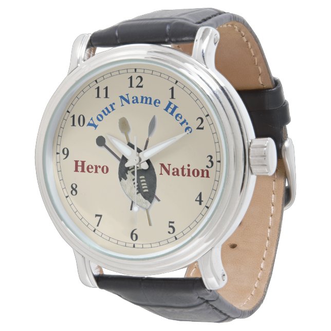 Hero Nation Watch Armbanduhr (Schrägansicht)