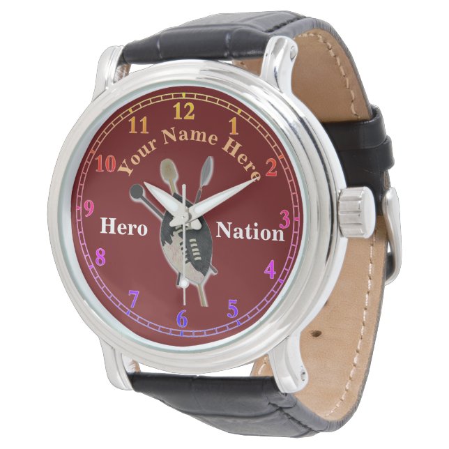 Hero Nation Watch Armbanduhr (Schrägansicht)
