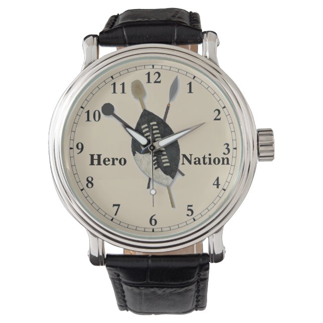 Hero Nation Watch Armbanduhr (Vorderseite)