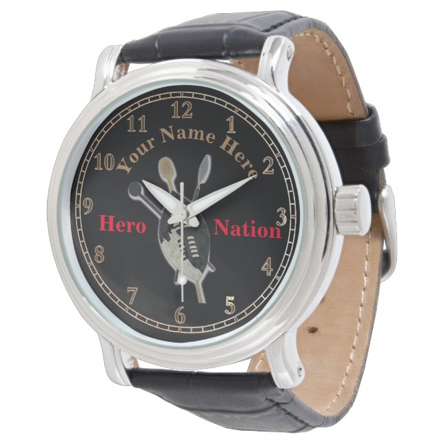 Hero Nation Watch Armbanduhr (Schrägansicht)