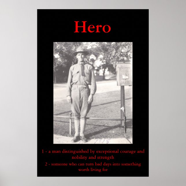 Hero Poster (Vorne)