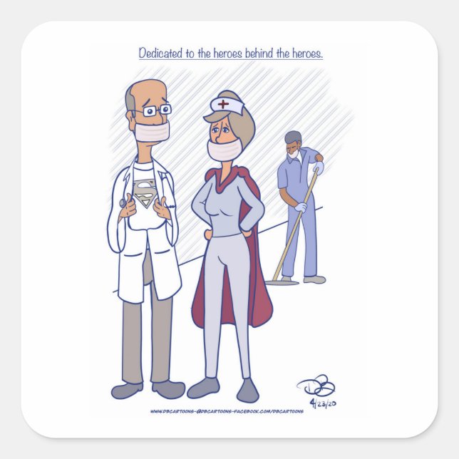 Hero Sticker (Vorderseite)