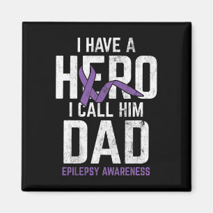 Hero Vater Epilepsy Epilepsy Awareness Epilepsy Pa Magnet