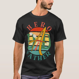 Hero Vater Vater Retro T-Shirt
