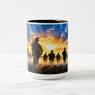 Hero Zwei-Ton-Becher Zweifarbige Tasse