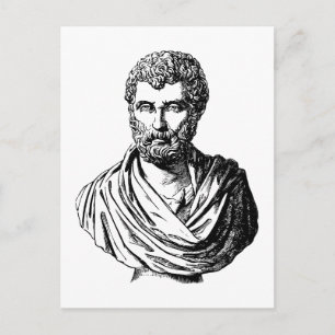 Herodotus bust griechischer Historiker Postkarte