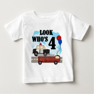 Heroes des Alltags 4. Geburtstag Baby T-shirt