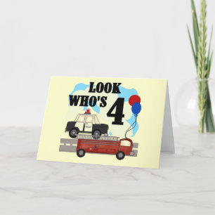 Heroes des Alltags 4. Geburtstag Karte