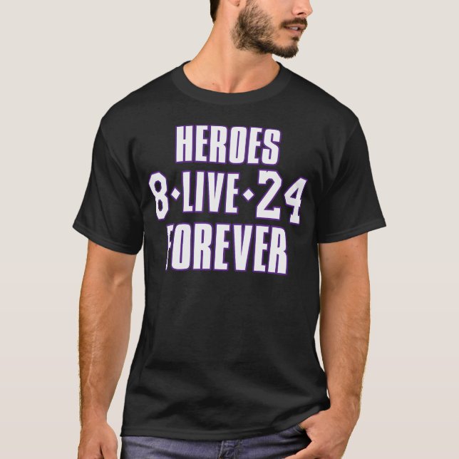 Heroes Live Forever - Zuhause T-Shirt (Vorderseite)