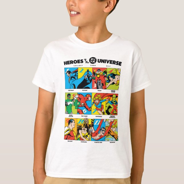 Heroes of the DC™ Universe T-Shirt (Vorderseite)