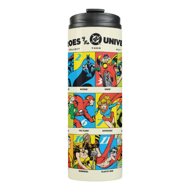 Heroes of the DC™ Universe Thermosbecher (Vorderseite)