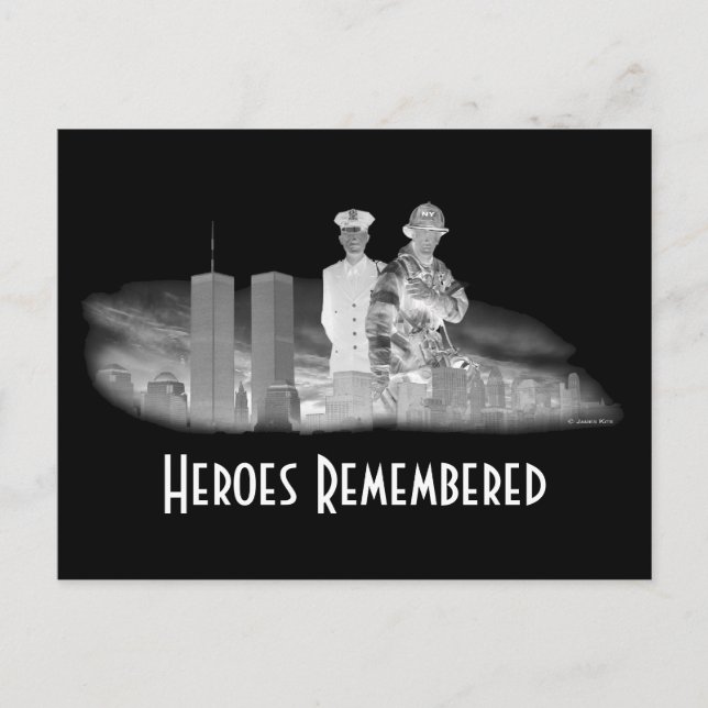Heroes Remembered Postkarte (Vorderseite)