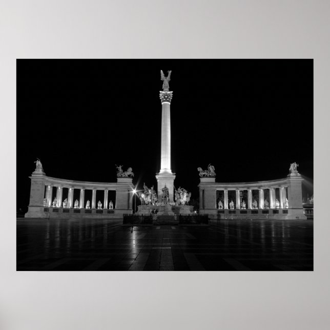 Heroes Square Budapest Poster (Vorne)