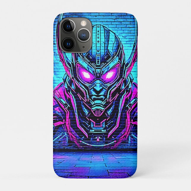 Heroic Cyberpunk Vibe Case-Mate iPhone Hülle (Rückseite)