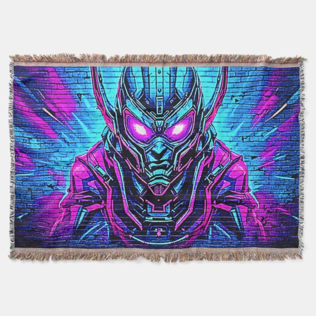 Heroic Cyberpunk Vibe Decke (Vorderseite)