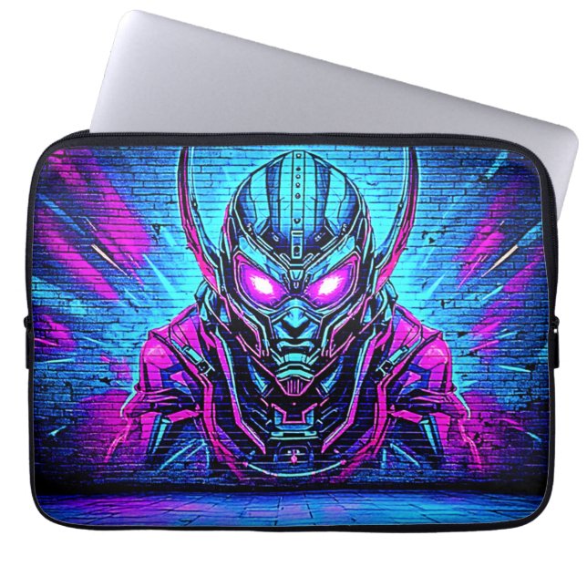 Heroic Cyberpunk Vibe Laptopschutzhülle (Vorderseite)