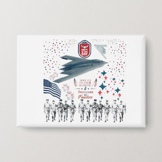 Heroic Hearts Tribute weiß Button