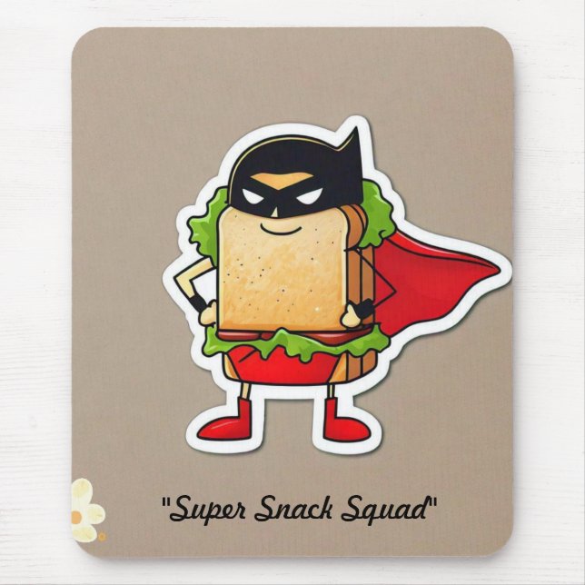 "Heroic Hoagie Delight" Mousepad (Vorne)
