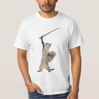 Heroische Kriegers-Ritter-Katze