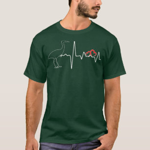 Heron Birds Heartbeat Liebe für Heron T-Shirt