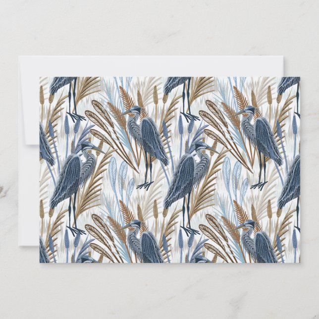 Heron Einladung (Vorderseite)