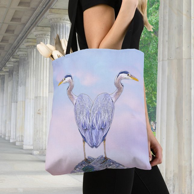 Heron im modernen Stil (Von Creator hochgeladen)