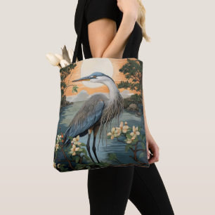 Heron in Pond