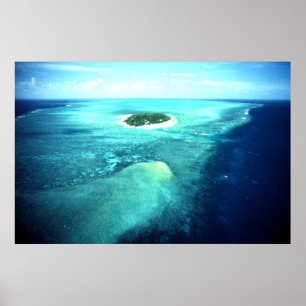 Heron Island, Great Barrier Reef, Australien Poster