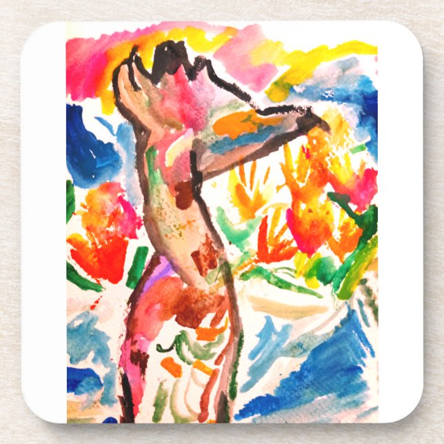 Heron nice getränkeuntersetzer (Vorderseite)