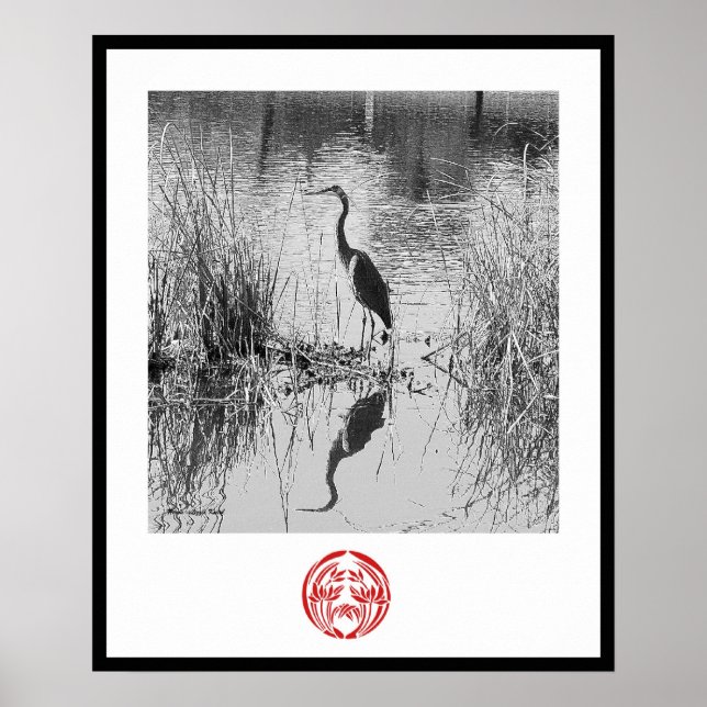 Heron Poster (Vorne)