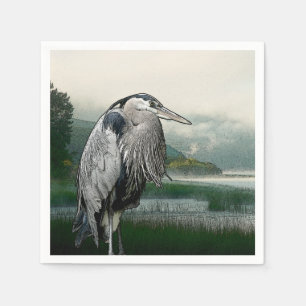 Heron See Serviette