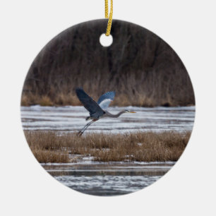 Heron Start Keramikornament