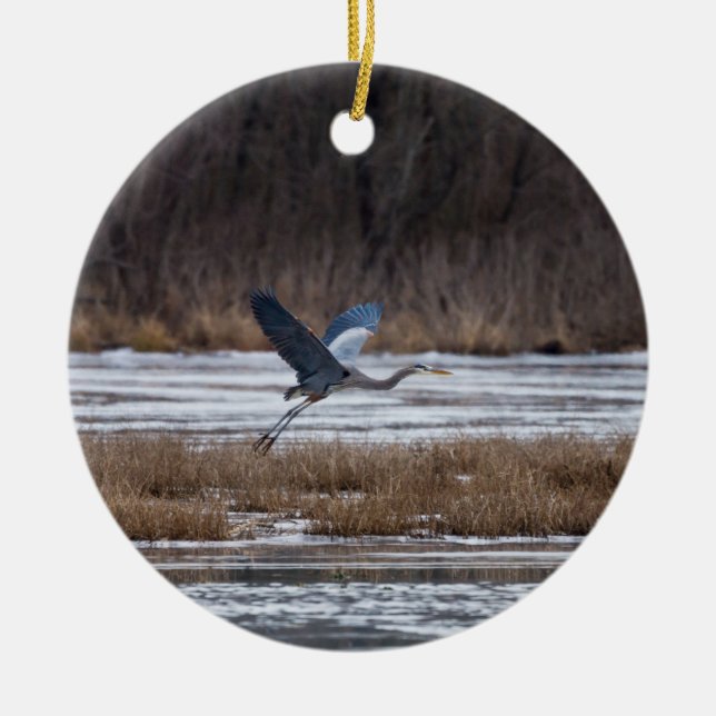 Heron Start Keramikornament (Vorne)