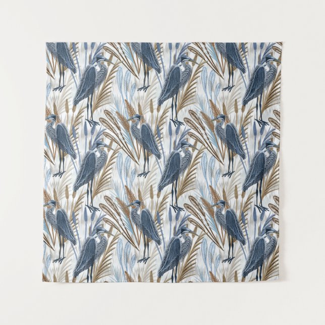 Heron Wandteppich (Vorderseite)